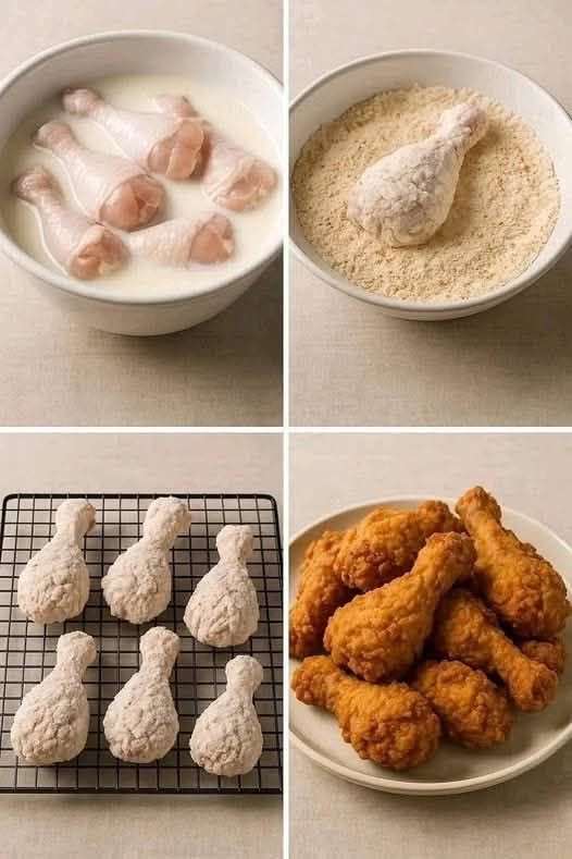 KFC Crispy Chicken Legs Recipe