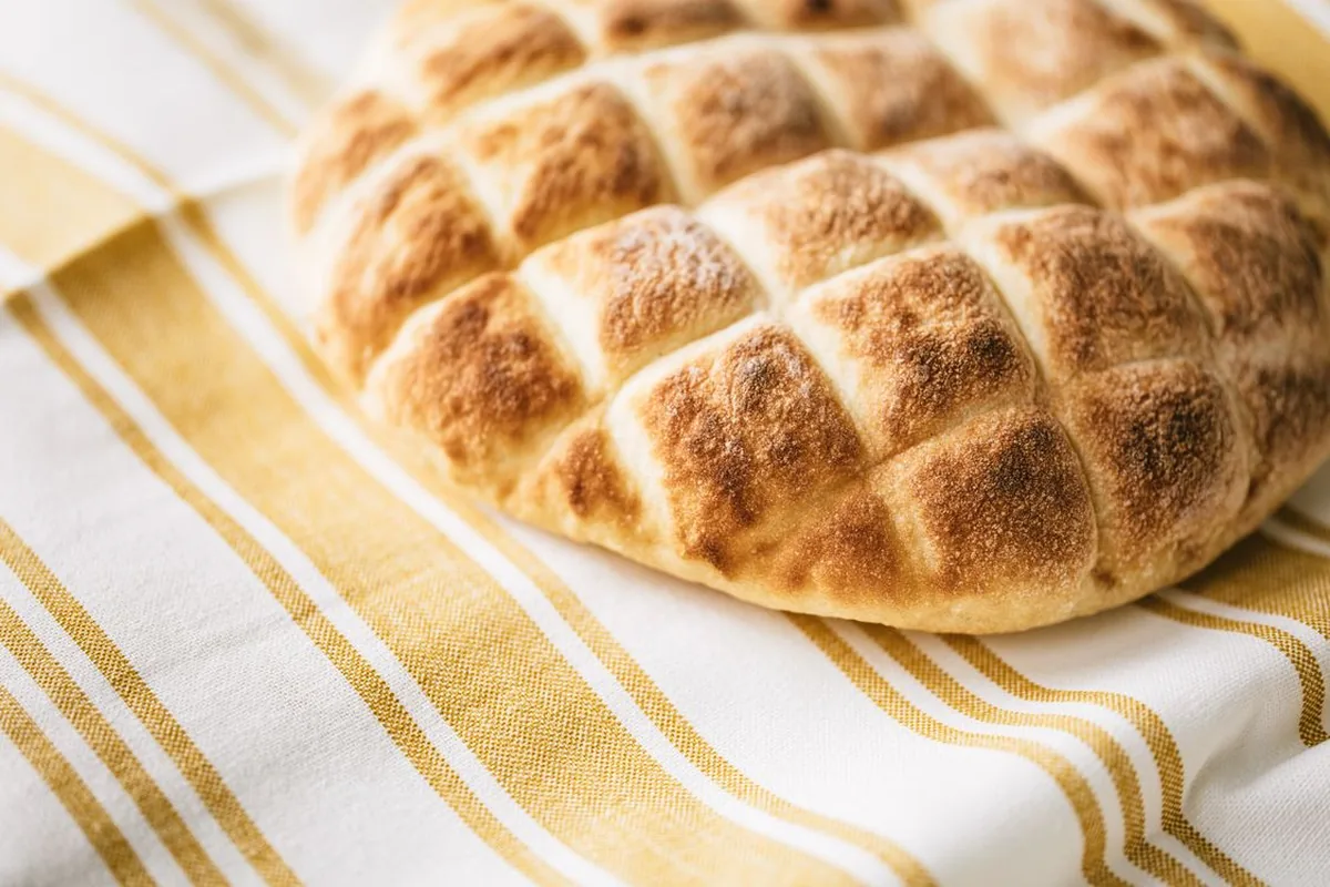 Homemade flatbread
